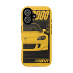 S2000 Spa Yellow Retro 90s JDM Car Tough Phone Case