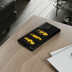 Yellow Camaro SS Muscle Car Phone Case Tough Multi View Print