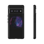 Girl at Window Night Cityphone Case | Tough Case