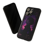 Melancholy Data Poster Phone Case, Glitch Anime Sky Tough Cover