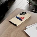 R34 Skyline Red Kanji Minimal Tough Phone Case