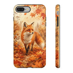 Autumn Fox Woodland Art Tough Phone Case