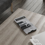Silver Camaro Phone Case, ZL1 American Muscle Car Tough Cover for Men Gift