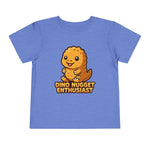 Dino Nugget Enthusiast Funny Toddler Boys Girls T-Shirt Kid Gift