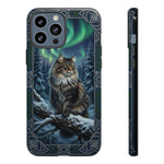 Norwegian Forest Cat Nordic Art Tough Phone Case