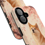 Akita Cherry Blossom Phone Case Sakura Dog Lover Gift
