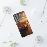 C8 Desert Highway Sunset Phone Case Tough Case for Corvette Drivers