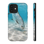 Permit Fishing Phone Case, Flats Fly Fishing Cover for Anglers