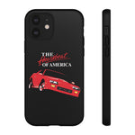 1991 Camaro Heartbeat Red Muscle Car Tough Phone Case Cover