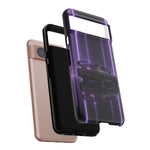 Matte Gray MK4 Supra Violet Neon Pillars Case