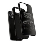SS 454 Classic Muscle Car El Camino phone case | vintage Chevy reflection