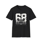1968 GT500 Distressed 68 Classic Performance Classic Car T-Shirt Vintage Fan Gift
