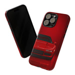 Red NSX Phone Case, 90s JDM Supercar Legend Tough Cover, Mens Gift