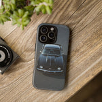 1969 Camaro SS Black Overhead Tough Phone Case Cover Gift Art