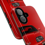 Red Supra Phone Case, MK4 90s JDM Legend Tough Protective Cover for Men