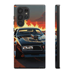 Firebird Trans Am Black Gold Eagle Art Tough Phone Case