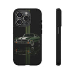 Nova SS Phone Case, Green 396 Muscle Car Stripe Studio Cover