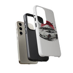 NSX Retro Mount Fuji Illustration JDM phone case | Tough Cover