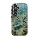 Permit Fishing Phone Case Flats Angler Tough Cover Gift