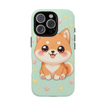 Shiba Inu Kawaii Chibi Smile Pet Dog Art Tough Phone Case