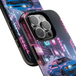 Skyline GT-R Tokyo Rain JDM Night Art Tough Phone Case
