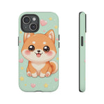 Shiba Inu Kawaii Chibi Smile Pet Dog Art Tough Phone Case