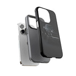 Black 1970 Chevelle SS Studio Front Tough Phone Case
