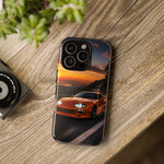 Supra MK4 Orange Touge Night JDM Speed Art Tough Phone Case