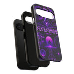 Futurwave Aesthetic Purple Vaporwave Phone Case – Deep Purple