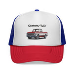 1972 Chevy C10 Custom/10 Trucker Cap Hat | Classic Pickup Mesh Snapback