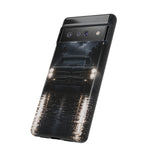 Vintage Muscle Car in Rain 1966 GTO phone case | Tough Cases