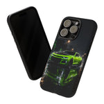 Camaro ZL1 Neon Green Muscle Car phone case | Tough Cover