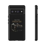 1978 Trans Am Phone Case Featuring Black Firebird Muscle Car Artwork