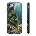 Triggerfish Fly Take Phone Case Saltwater Fishing Gift for Anglers