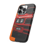 GTO The Judge Red Muscle Car Illustration Phone Case | Retro Classic Car