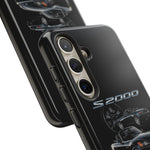Black S2000 Roadster Collage JDM Tough Phone Case Cover Gift