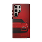 Red NSX Phone Case, 90s JDM Supercar Legend Tough Cover, Mens Gift
