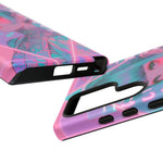 Neon Cyber Geisha phone case | Tough Case