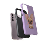 French Bulldog Bat Ears Kawaii Pet Dog Art Tough Phone Case