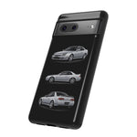Silver Prelude Sports Coupe Tough Phone Case for JDM Fans