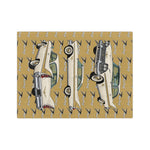 1959 Fury Cream Gold Microfiber Throw Blanket Classic Car Gift