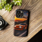 Supra MK4 Orange Touge Night JDM Speed Art Tough Phone Case