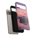 Silver Hakosuka Skyline Mirror Lake Tough Phone Case