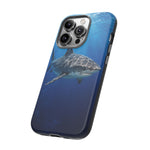 Tiger Shark Phone Case, Dappled Blue Water Tough Cover