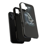 Tarpon Fishing Phone Case, Saltwater Portrait Black Cover, Gift