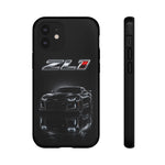 ZL1 Camaro phone case | tough phone case, black muscle car design