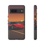 Red C4 ZR-1 King of the Hill Art Tough Phone Case