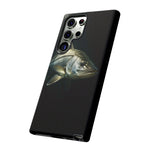 Snook Fishing Phone Case, Saltwater Portrait Black Cover, Gift