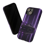 Matte Gray MK4 Supra Violet Neon Pillars Case