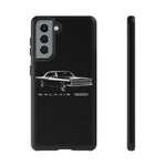 Vintage Galaxie 500 Phone Case | Classic Car Illustration, Black